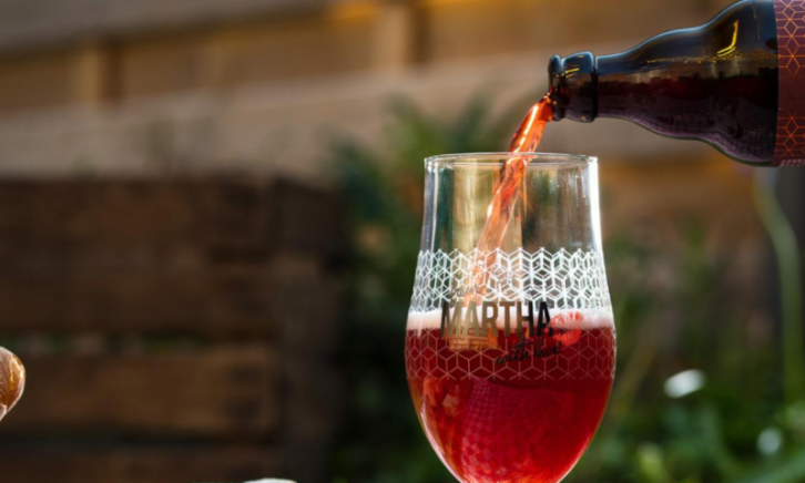 Martha Guilty Pleasure fruitig bier Martha Guilty Pleasure fruitig bier